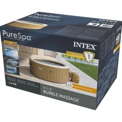 Intex spabad med massagefunktion PureSpa 196x71 cm rund