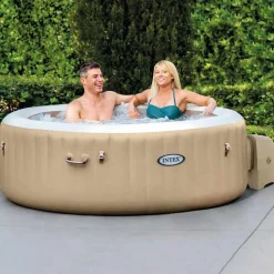 Intex spabad med massagefunktion PureSpa 196x71 cm rund