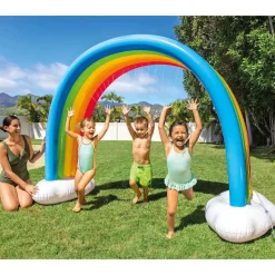 Intex sprinkler Rainbow Cloud 300x109x180 cm flerfarvet
