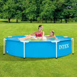 Intex swimmingpool med metalstel 244x51 cm