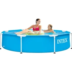 Intex swimmingpool med metalstel 244x51 cm