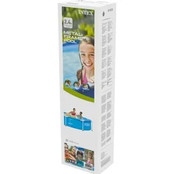 Intex swimmingpool med metalstel 244x51 cm