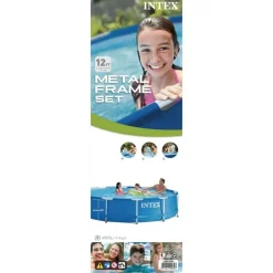 Intex swimmingpool Metal Frame 366x76 cm 28210NP