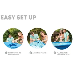 Intex swimmingpool Metal Frame 305x76 cm 28200NP