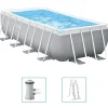 Intex swimmingpoolsæt Prism Frame 400x200x122 cm rektangulær