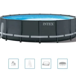 Intex Ultra XTR Frame swimmingpoolsæt 488x122 cm rund 26326GN