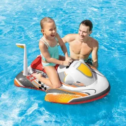 Intex Wave Rider bademadras 117x77 cm speedbådsdesign
