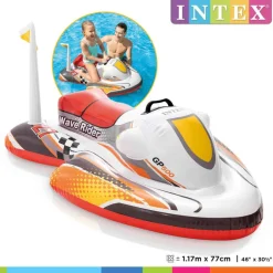 Intex Wave Rider bademadras 117x77 cm speedbådsdesign