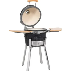 Kamado barbecue grill røgeovn keramisk 33 cm