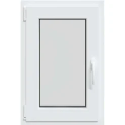 Kældervindue RISOR Antracit 50 x 75 cm PVC og glas