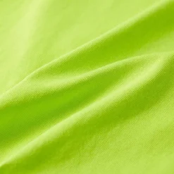 Kortærmet T-shirt til børn str. 116 limegrøn