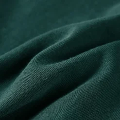Langærmet T-shirt til børn str. 104 mørkegrøn