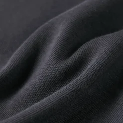 Langærmet T-shirt til børn str. 92 antracitgrå