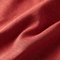 Langærmet T-shirt til børn str. 92 rød
