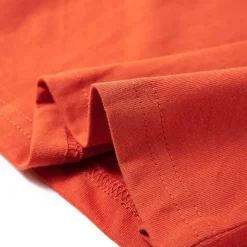 Langærmet T-shirt til børn str. 140 cm orange