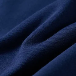 Langærmet T-shirt til børn str. 104 marineblå