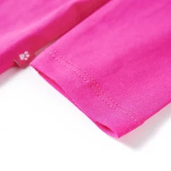 Langærmet T-shirt til børn str. 104 cm pink