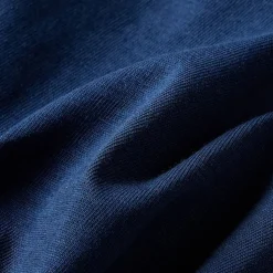 Langærmet T-shirt til børn str. 92 marineblå
