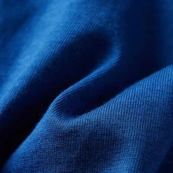 Langærmet T-shirt til børn str. 128 mørkeblå