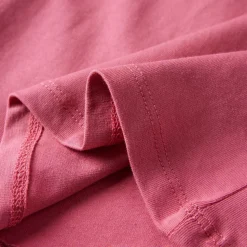 Langærmet T-shirt til børn str. 104 gammelrosa