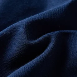 Langærmet T-shirt til børn str. 128 marineblå