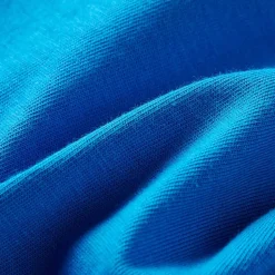 Langærmet T-shirt til børn str. 92 koboltblå