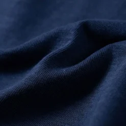 Langærmet T-shirt til børn str. 104 blåmeleret
