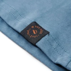 Langærmet T-shirt til børn str. 92 lyseblå
