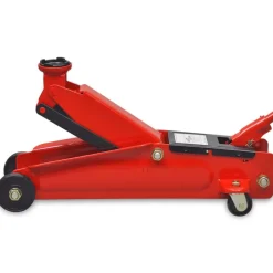 Lavprofil hydraulisk gulvdonkraft 3 ton Rød