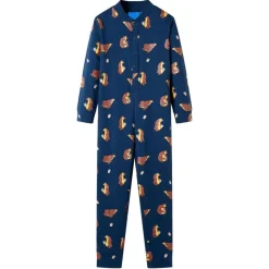 Onesie til børn str. 92 blå