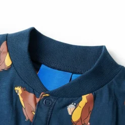 Onesie til børn str. 92 blå