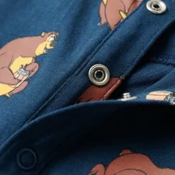 Onesie til børn str. 92 blå