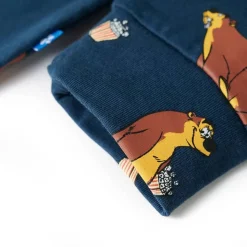Onesie til børn str. 92 blå