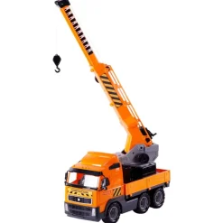 Polesie Wader lastbilsæt med kran 4 dele polypropylen orange og sort