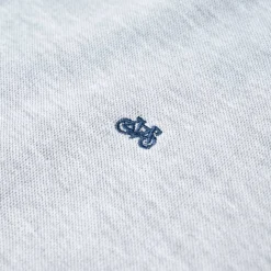 Polo til børn str. 92 gråmeleret