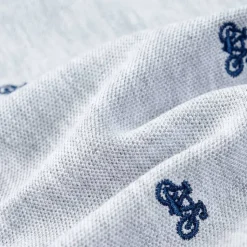Polo til børn str. 92 gråmeleret