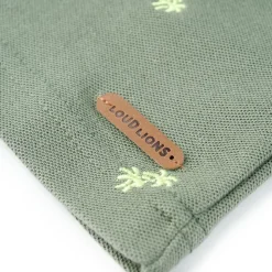 Poloshirt til børn str. 92 khakifarvet