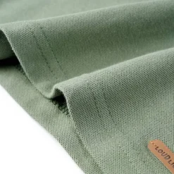 Poloshirt til børn str. 92 khakifarvet