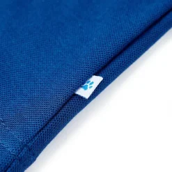 Poloshirt til børn str. 104 mørkeblå