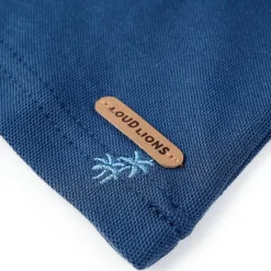Poloshirt til børn str. 92 mørkeblå