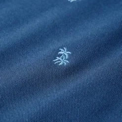 Poloshirt til børn str. 92 mørkeblå