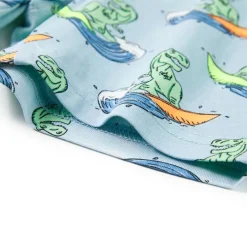 Pyjamas til børn str. 104 korte ærmer lyseblå