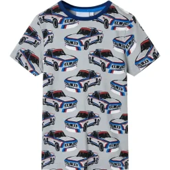 Pyjamas til børn str. 92 korte ærmer grå