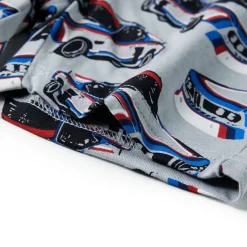 Pyjamas til børn str. 92 korte ærmer grå