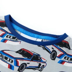 Pyjamas til børn str. 92 korte ærmer grå