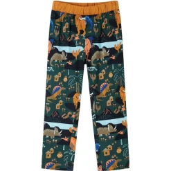 Pyjamas til børn str. 92 mørkegrøn