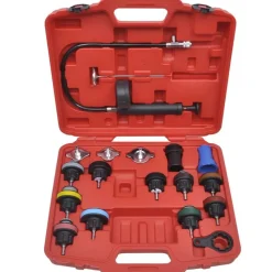 Radiator tryktest kit, 18 dele