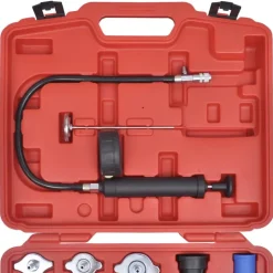 Radiator tryktest kit, 18 dele