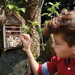 Scout insekthotel 9,5x16x28 cm træ