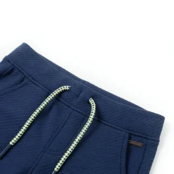 Shorts til børn str. 104 med snøre mørkeblå